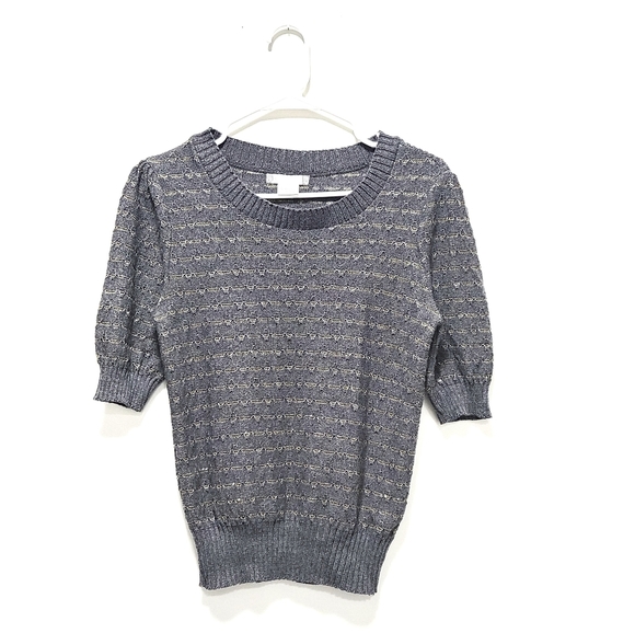 URBAN OUTFITTERS Cooperative Knitted Gray Top size small - Picture 2 of 7